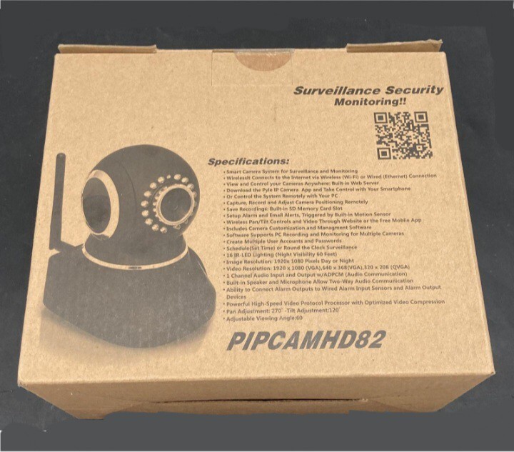 WOW! Pyle PIPCAMHD82 WiFi Security Camera 1080p App & Web View BRAND NEW! gallery
