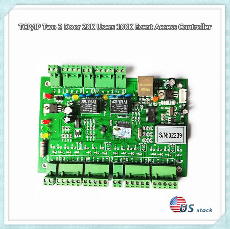 WG2002.Net Tcp/Ip Two 2 Door 20K Users 100K Event Access Controller