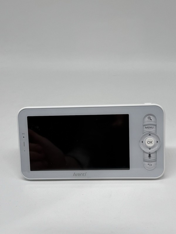 (BROKEN) ARENTI Baby Monitor 2 Cameras 2K Smart Camera 5in Display White gallery