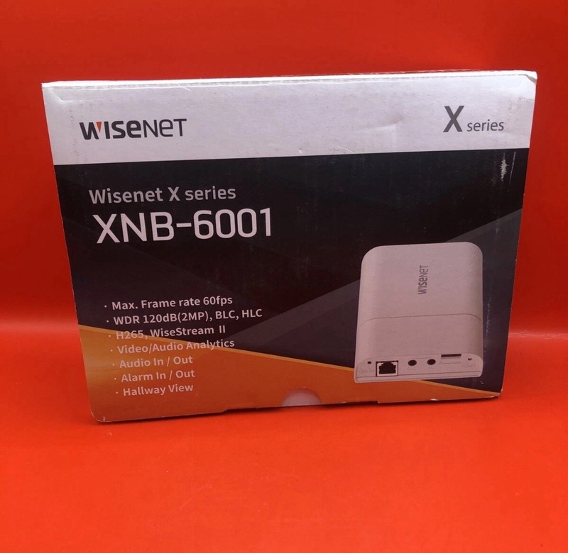Hanwha Techwin XNB-6001 Wisenet X Series 2MP Network Camera Main Module Base NIB