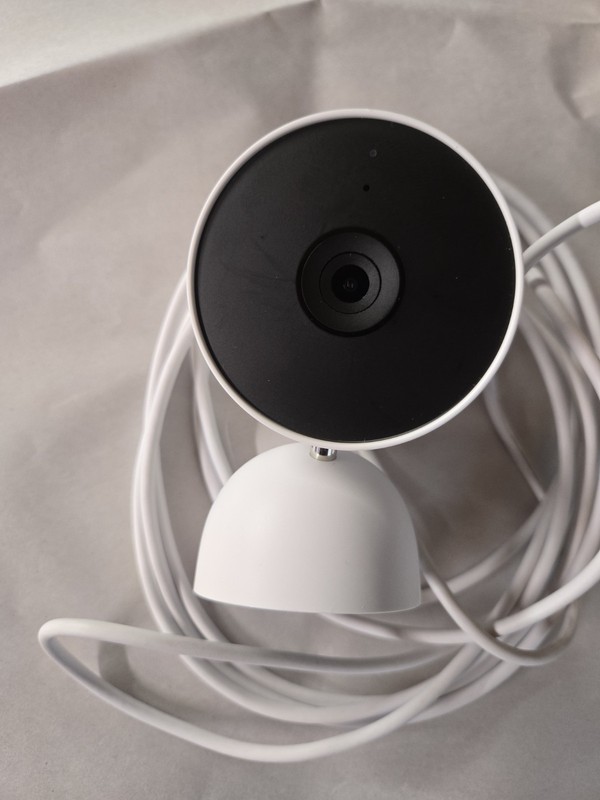 Google Nest Security Cam Indoor 1080p Wired 2nd Generation GJQ9T