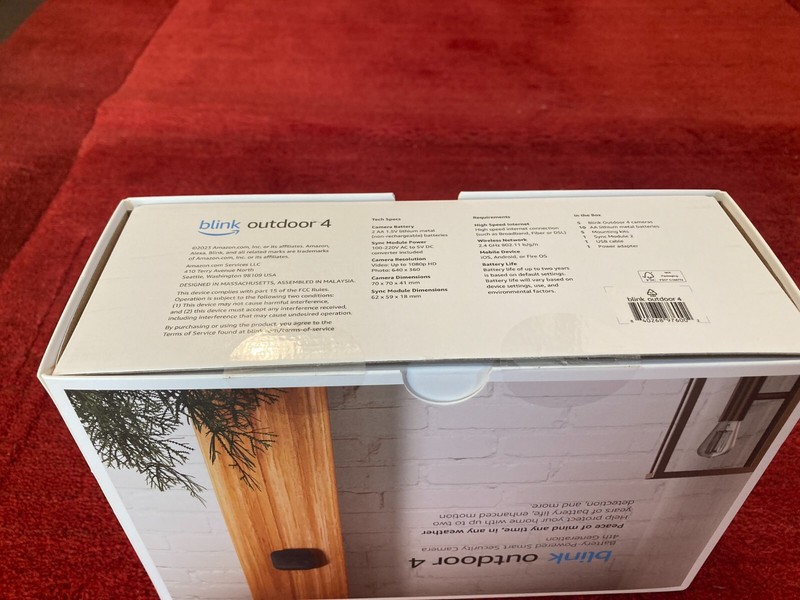 Blink Outdoor 4 (4th Gen) Security Camera System, 5-Pack gallery