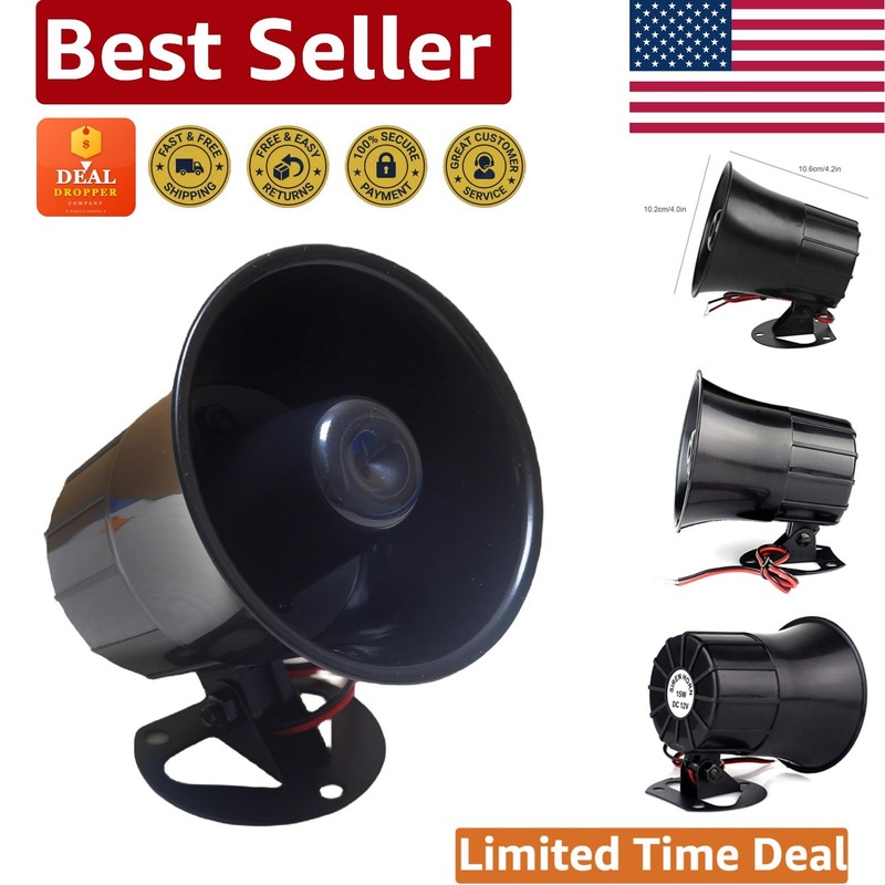 120dB Wired Alarm Siren with Metal Bracket – Reliable Home Security Solution
