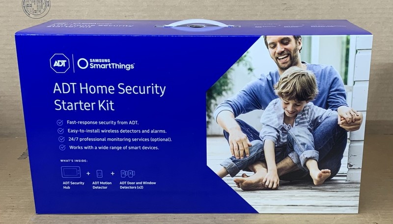 ADT Home Security Kit Samsung SmartThings Motion Carbon Monoxide F-ADT-STR-KT-1