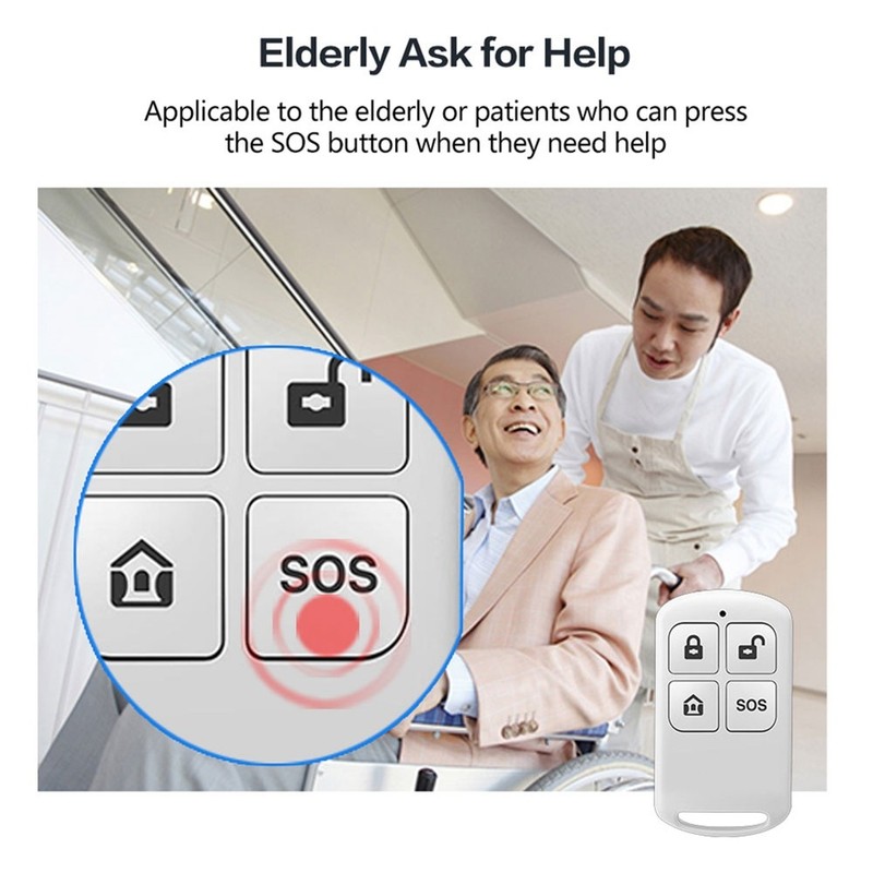 Home Alarm System Remote Control Work with PG103 PG107Alarm Control Home7355 gallery