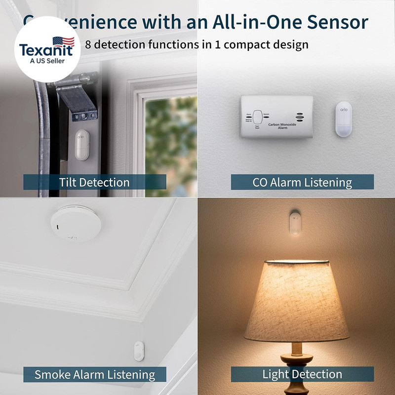 Home Security System - Alarm System with Wired Keypad Sensor Hub, 5 8-In-1 Senso gallery