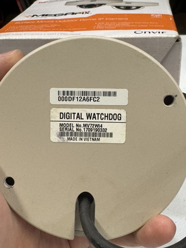 Two Model DWC.MV72i4V Surface Mount Dome IP Camera. 2.1 MP gallery