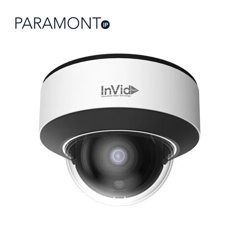 4 InVid Paramont 4MP IP Outdoor Dome Fixed AI Camera PAR-P4DRIR28NH-AI gallery