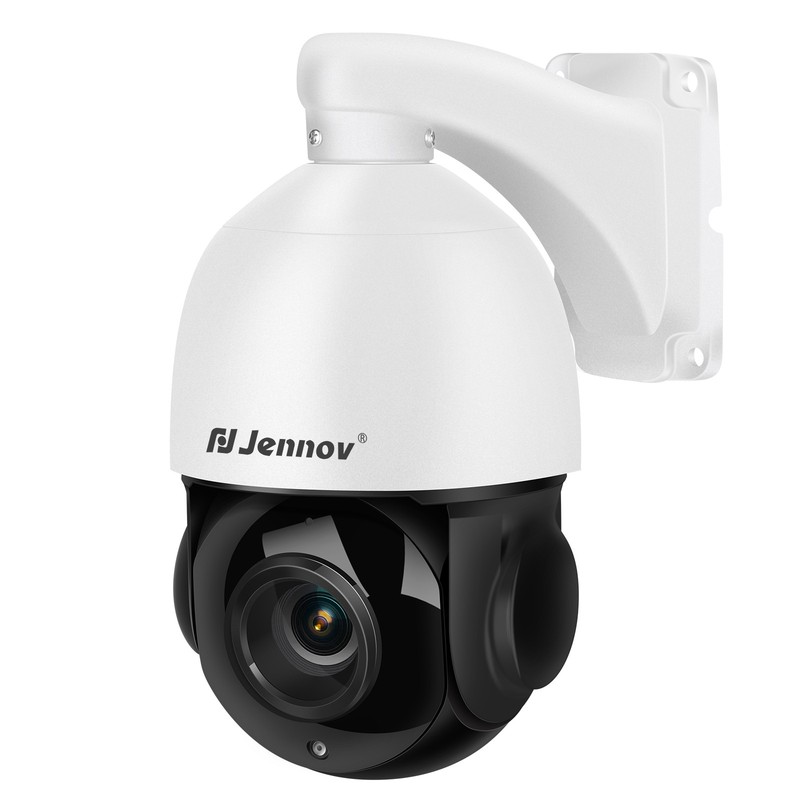 JENNOV 4K 8MP PoE IP CCTV Security Camera Night Vision Audio 30X Zoom IR