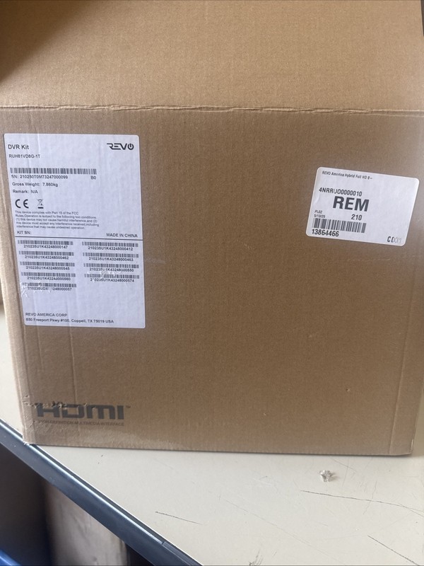 REVO America Hybrid Full HD 8CH DVR, 1TB w/ 8 1080p Bullet Cameras gallery