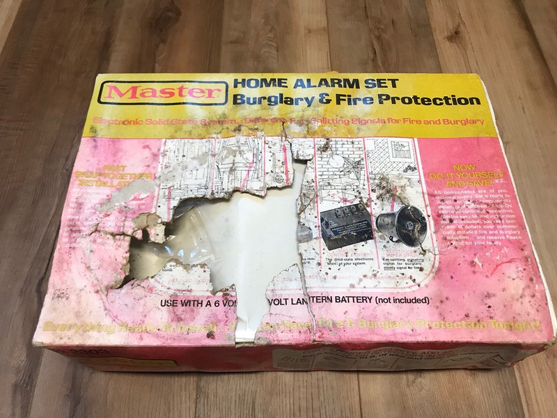Vintage/rare Master Home Alarm Set Burglary & Fire Protection Model 2303-hts gallery