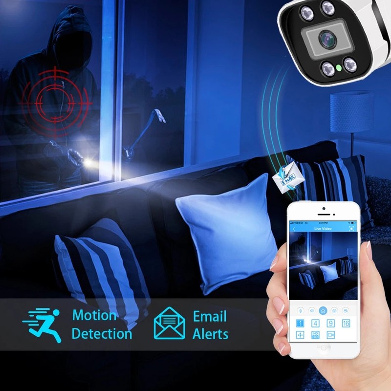 4K PoE Bullet Security Camera 4MP/5MP/8MP Night Vision Waterproof Onvif NVR gallery