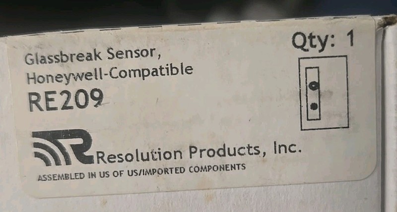 Resolution/Alula RE201 Wireless Security Door/Window Alarm Contact Sensor
