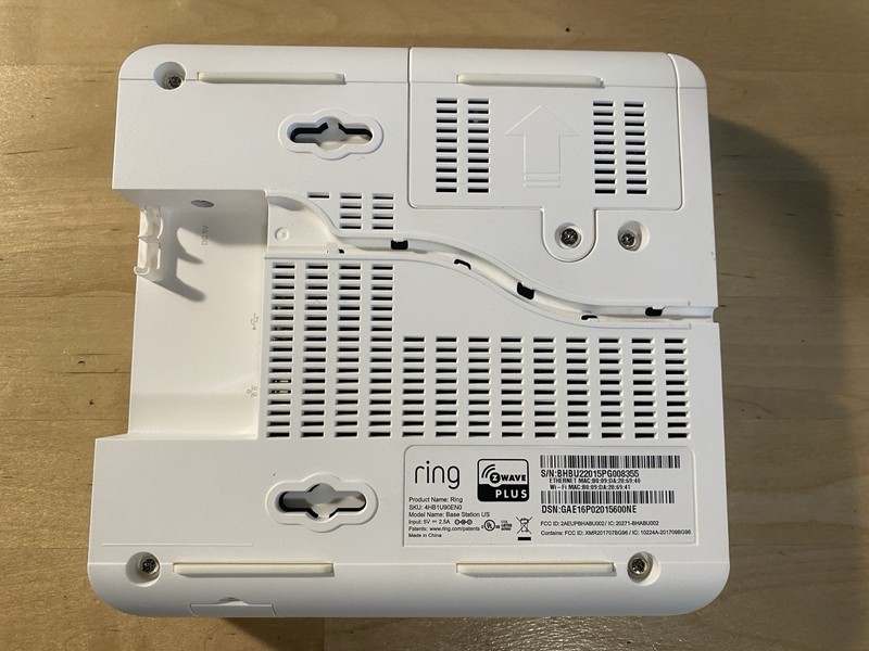 Ring Alarm Home Security Base Station US 4HB1U90EN0 & Power Supply gallery