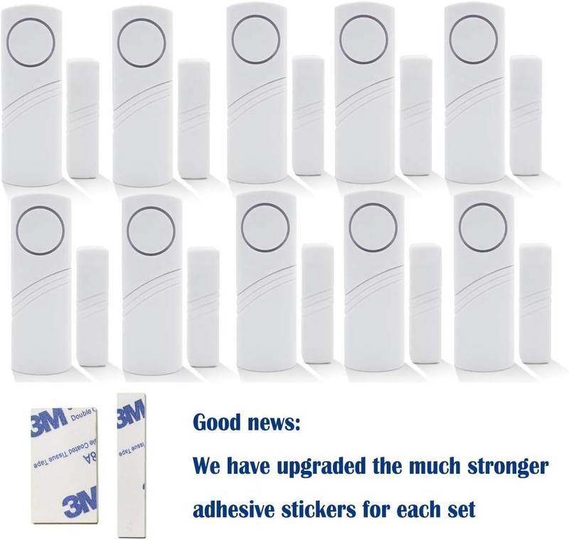 Wireless Magnetic Sensor Home Security Alarm Kit - Easy DIY Installation gallery