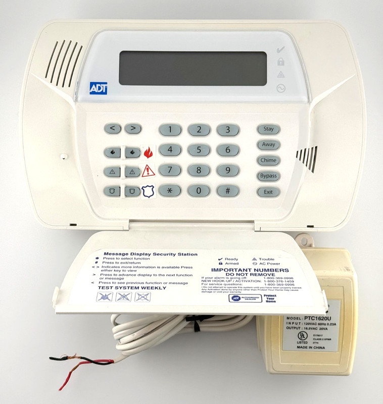 ADT SCW9057G-433 Residential Fire & Burglary Controller - Bad Battery gallery