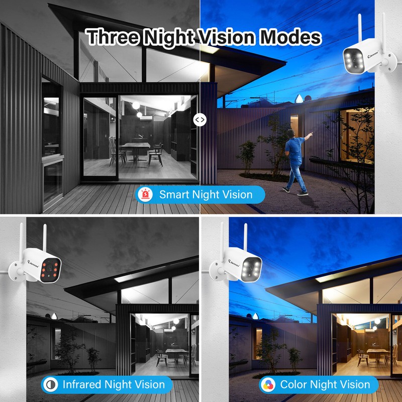 WIFI Home IP Security Camera 5MP System Wireless CCTV PTZ Smart Night Vision gallery