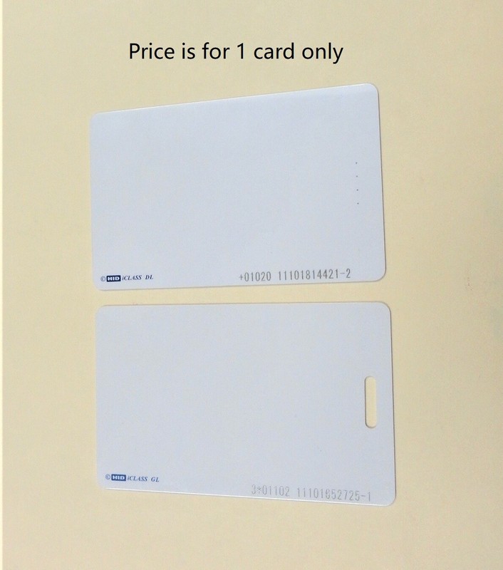 HID iCLASS Smart Card 2000PGGMN Format H10301, 13.56 MHz, New, Free Shipping 26B