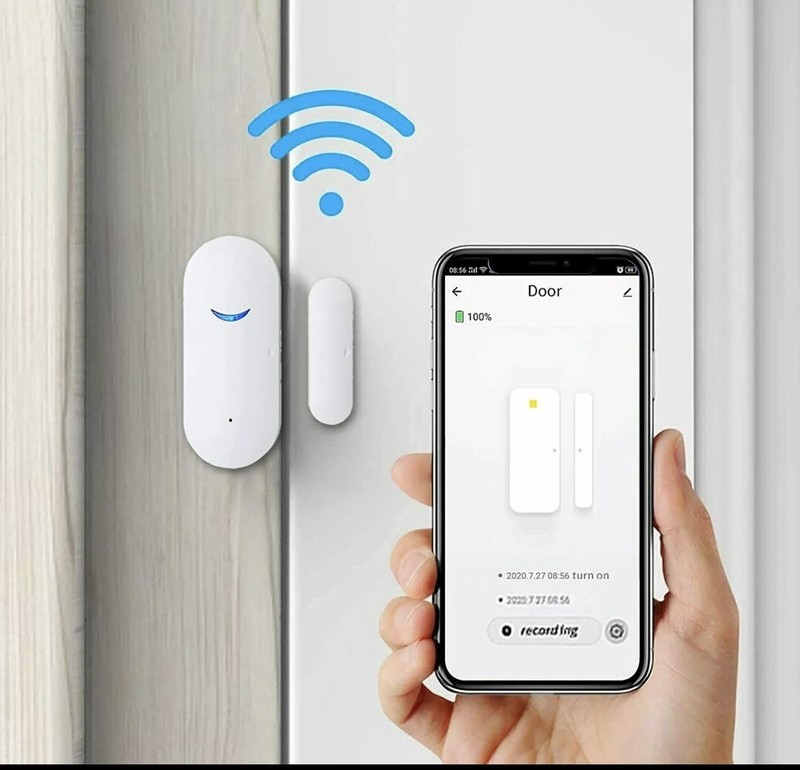 4PK Wireless Wifi Home Window Door Burglar Security Alarm Sensor System Alexa gallery