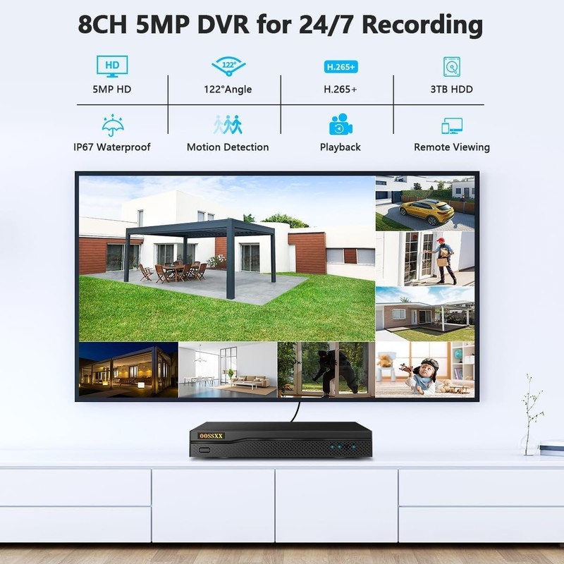 Camaras De Seguridad Para Casa 8 Camaras Home Security Cameras Hard Drive gallery
