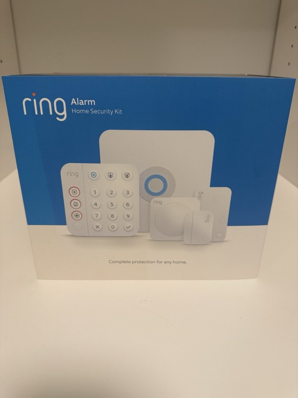 Ring Alarm Wireless Security Kit 8-Piece Home System, New