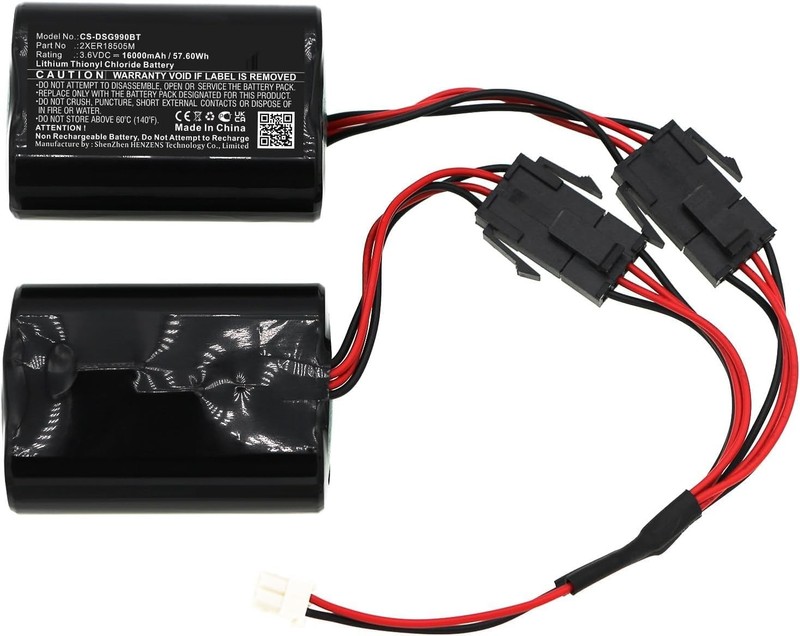 16000mAh 103-304742 2XER18505M Battery for FANSO 103-304742 MCS-720B (3.6V) gallery