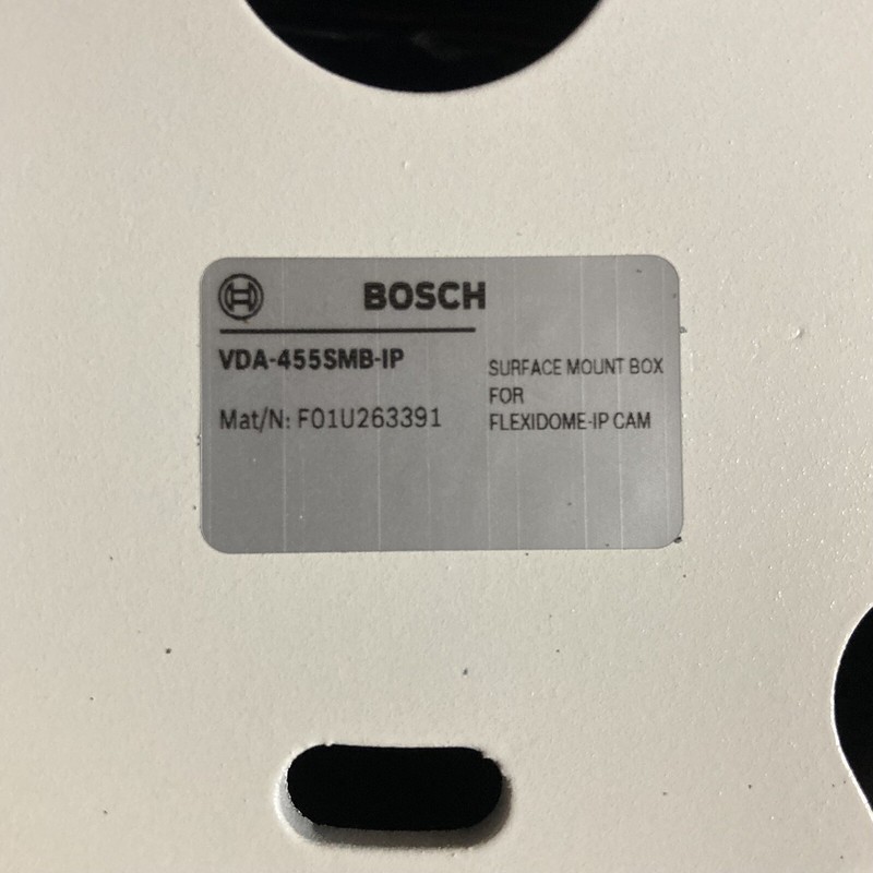 BOSCH VDA-455SMB-IP Camera Mount gallery