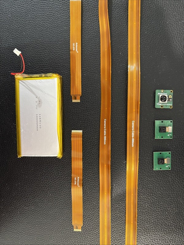 Multi Camera Vision Set with 10 000 mAh Battery gallery