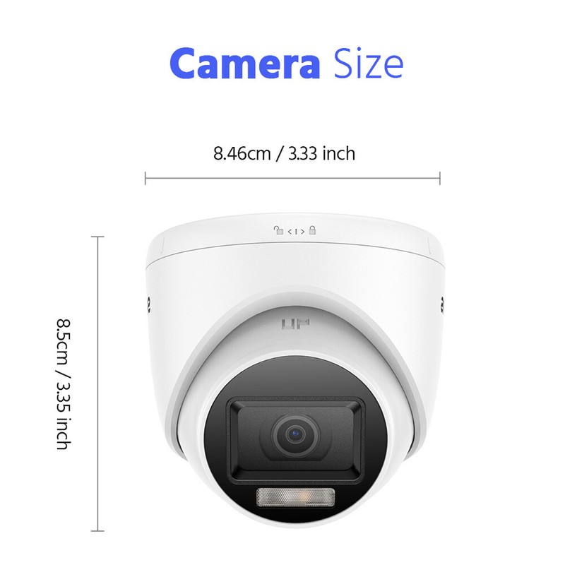 ANNKE 4PCS 1080P 2MP TVI Outdoor Indoor Color Night Vision CCTV Security Camera gallery