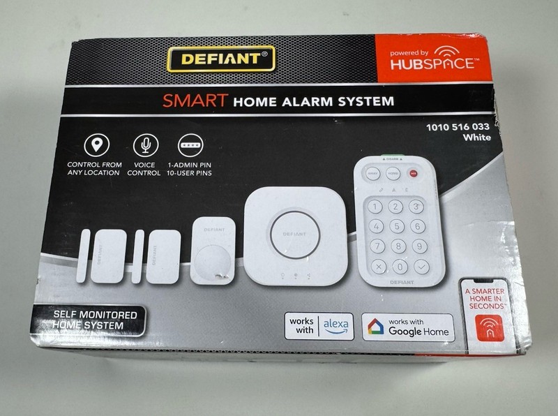 Defiant Smart Home Alarm System Powered by Hubspace