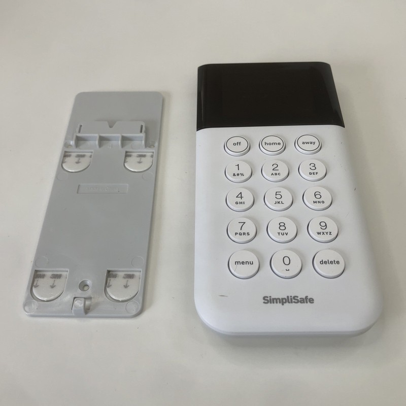 SimpliSafe SSKP3 Wireless Keypad Remote for Home Security System GENUINE White