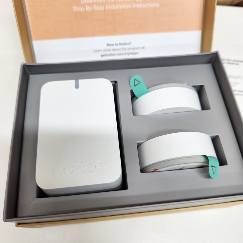 Hippo Smart Home Monitoring System Notion Notb-2S1BW-HIP-H Open Box gallery