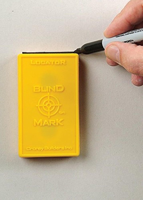 Calculated Industries 8105 Blind Mark Drywall Electrical Box 3 Targets + Case gallery