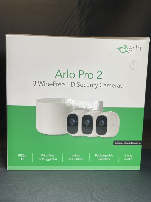 Arlo Pro 2 Security Camera Bundle ONLY 1 CAMERA Wire-Free HD and Base
