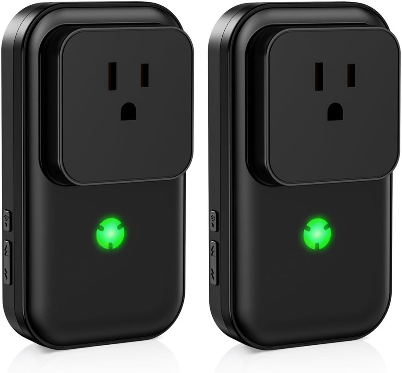 Battery-Powered Power Failure Alert - 2 Pack with LED Indicator & 110dB Sound gallery