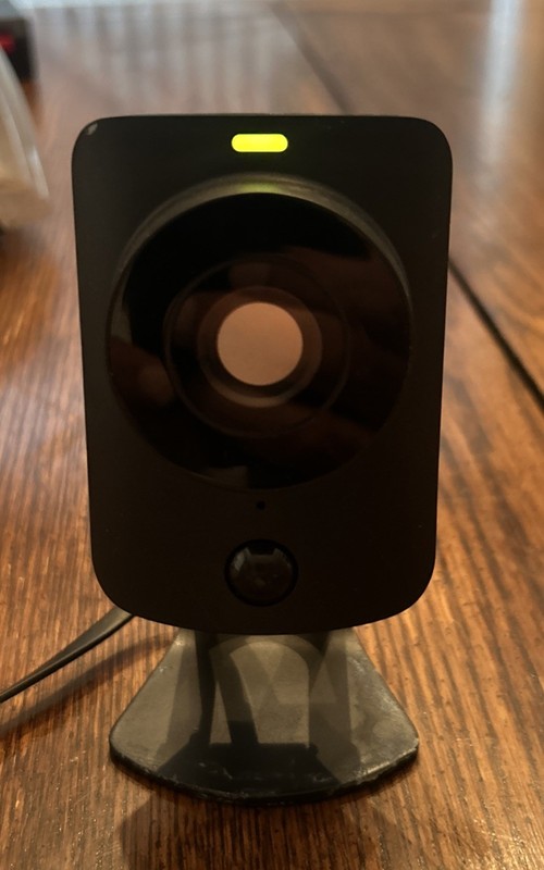 SimpliSafe SimpliCam 1080p Wired Indoor Security Camera-SSCM2 W/ Cord WORKS READ