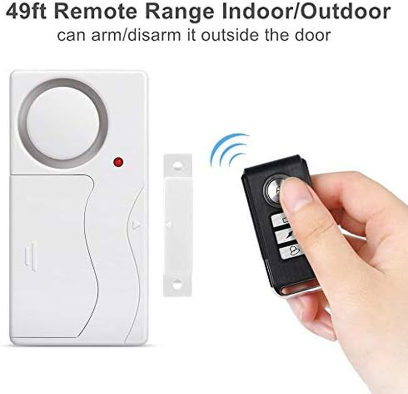 Door Alarm Wireless Anti-Theft Remote Control Door and Window Security Alarms gallery