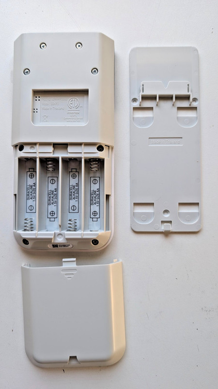 SimpliSafe Home Security System Touch Keypad Remote White Model SSKP3 gallery