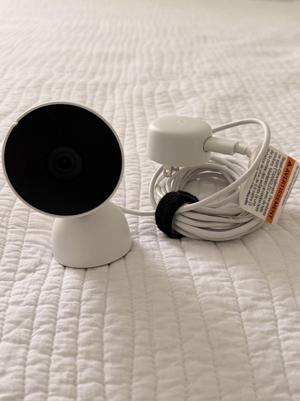 Google Nest Cam Indoor Wired 2nd Generation White