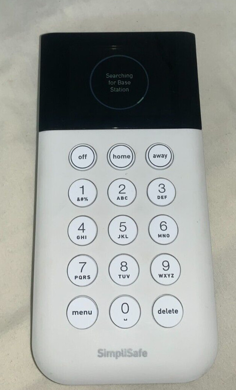 SimpliSafe Home Security System Original Wireless Keypad Remote White SSKP3 NICE gallery