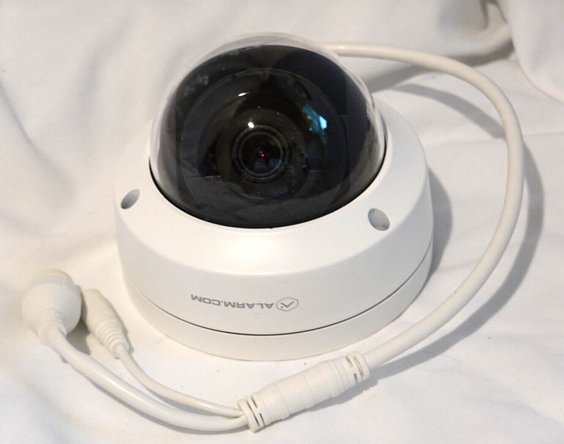 Alarm.com – Indoor/Outdoor Dome Security Camera – ADC-VC826 – 1080p HD White