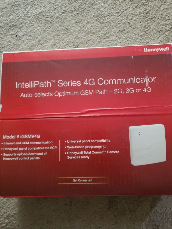 New Honeywell IGSMV4G DUAL PATH ALARM MONITORING COMMUNICATOR – V2.12.5