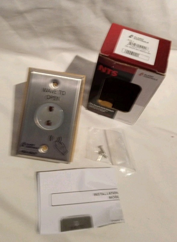 Alarm Controls Nts-1 Exit Motion Sensor,Single Gang,Silver gallery