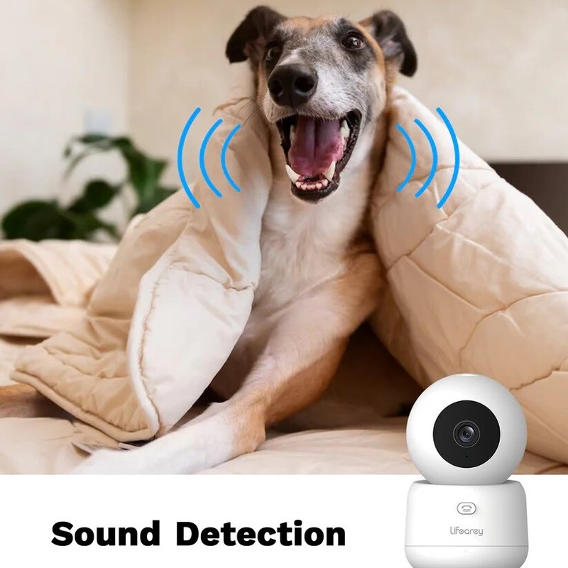 Lifoarey 2K Indoor Home Security Camera, Baby Monitor 2 Way Audio Night Vision gallery