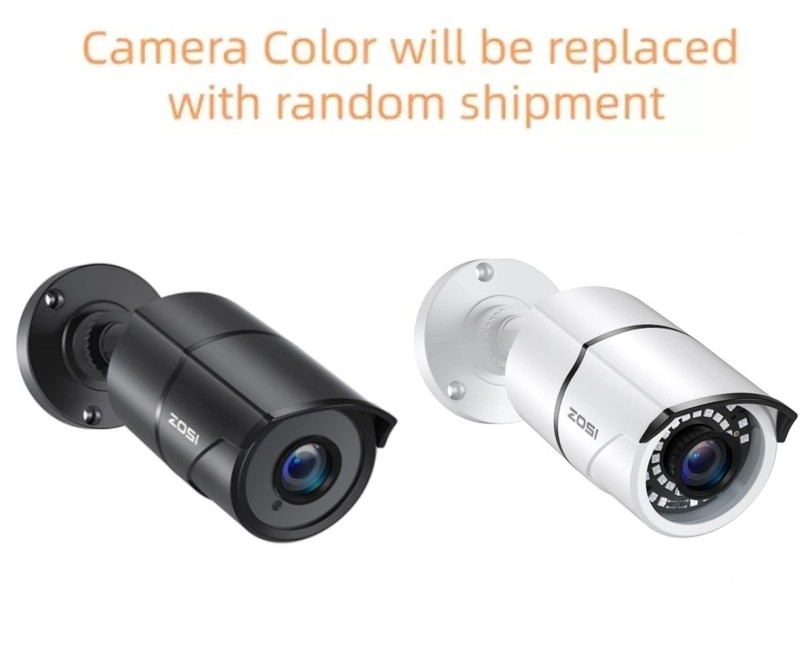 ZOSI 8CH H.265+ 5MP Lite 1080p Outdoor Security Camera SystemCCTV DVR for Home gallery