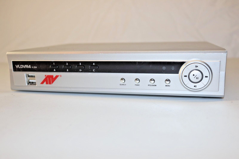 ATV VLDVR4-500-A 4 Channel H.264 Digital Video Recording DVR Security 500 GB