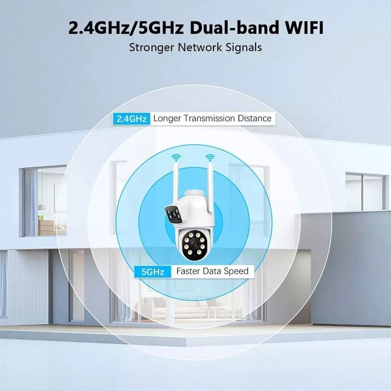 Wireless Security Camera System Outdoor 24/7 Surveillance Motion Alert 10CH NVR gallery