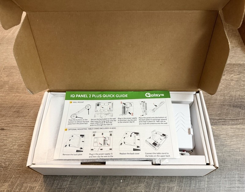 NEW Qolsys PowerG IQ Panel 2+ Plus QS9202-5208-840 Wireless 345MHz ATT
