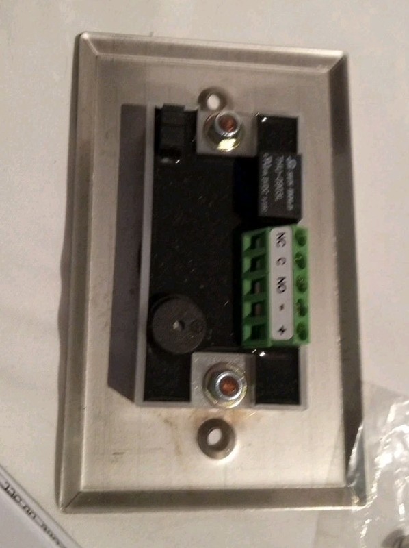 Alarm Controls Nts-1 Exit Motion Sensor,Single Gang,Silver gallery