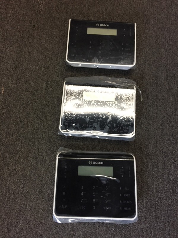Bosch B921C Capacitive Touch Text Keypad Protective color still on